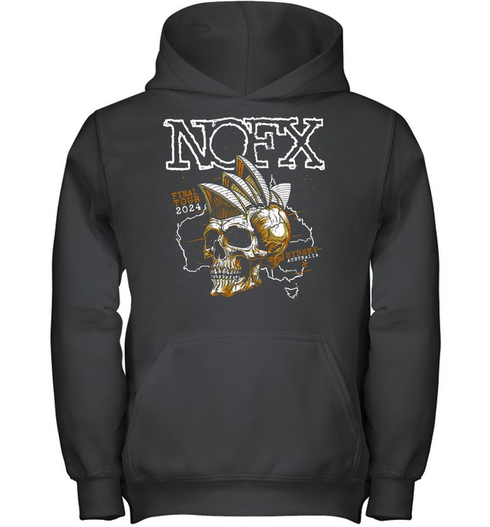 NOFX SYDNEY SKULL T-SHIRT (BLACK) XL